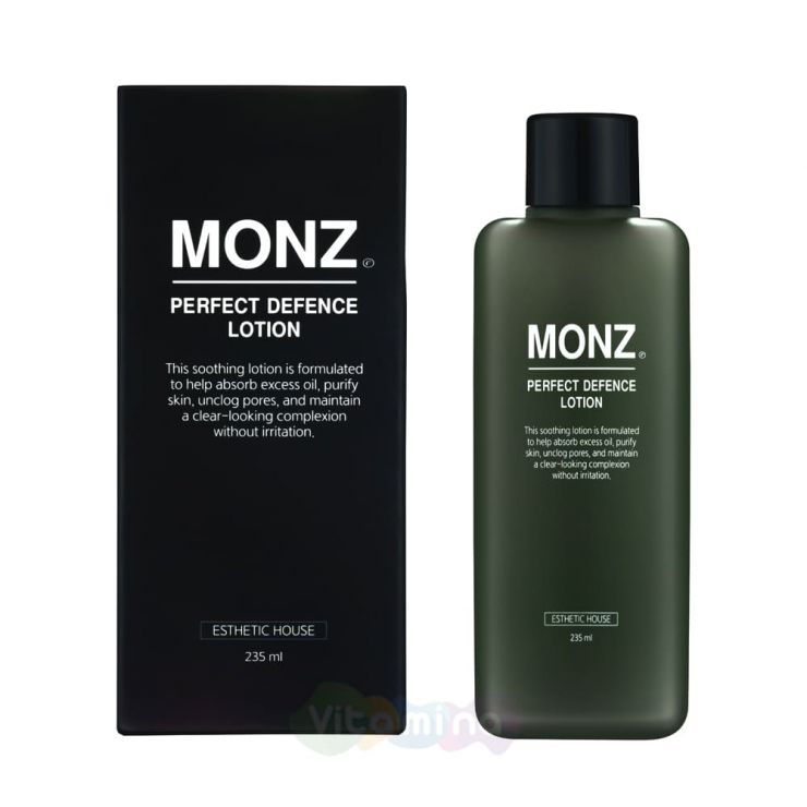 Esthetic House Лосьон для лица для мужской кожи  Monz Perfect Defence Lotion, 235 мл