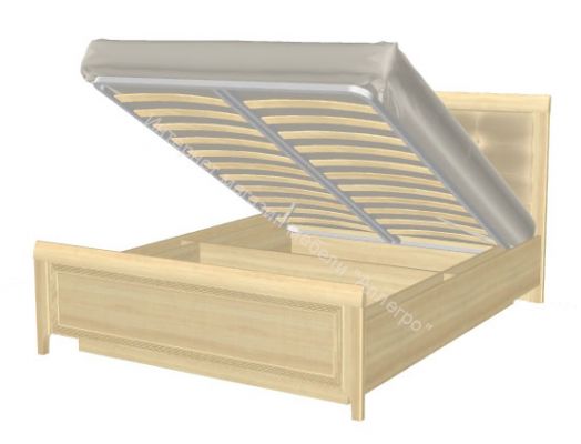 Карина Кровать КР-1034 (1,8х2,0) с П/Мех. и мягким изголовьем