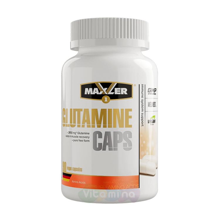 Maxler Глутамин L-Glutamine, 90 капс