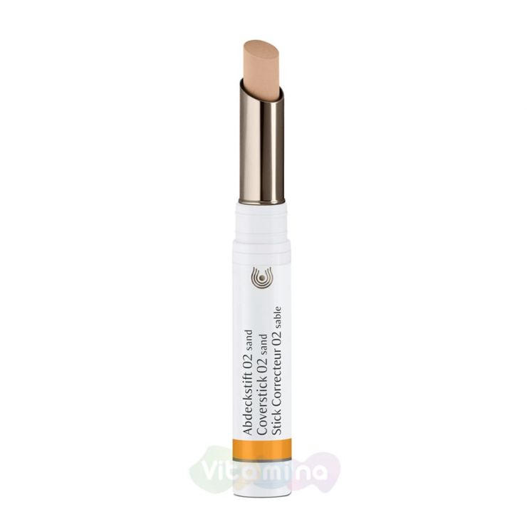 Dr. Hauschka Маскирующий карандаш "Чистая кожа" 02 (песочный)(Abdeckstift 02), 2 г