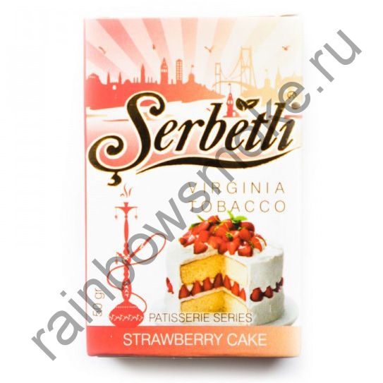 Serbetli 50 гр - Strawberry Cake (Клубничный пирог)