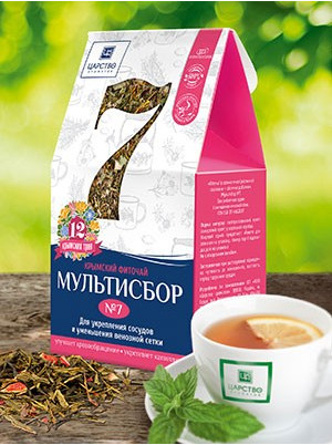 МУЛЬТИСБОР №7 ДЛЯ УКРЕПЛЕНИЯ СОСУДОВ И УМЕНЬШЕНИЯ ВЕНОЗНОЙ СЕТКИ