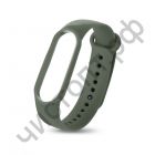 Ремешок для Mi 3/4 band silicon loop Army Green