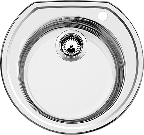 Изображение Круглая мойка Blanco Rondo Val 513314 сталь 53,5х49 см