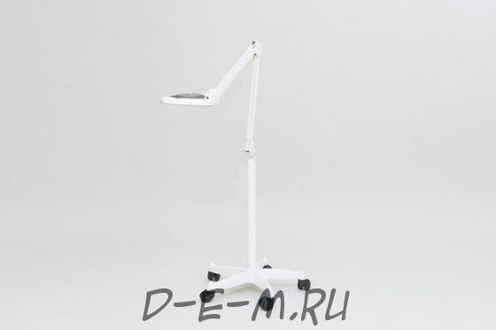 Диодная лампа-лупа на штативе с колесами, серия SD 6001L