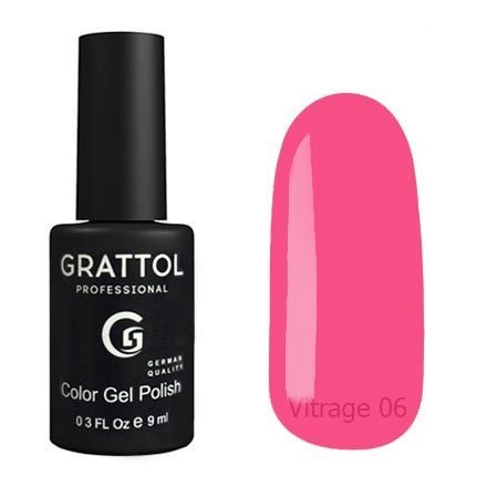 Гель-лак Grattol  Vitrage 06	  9 мл
