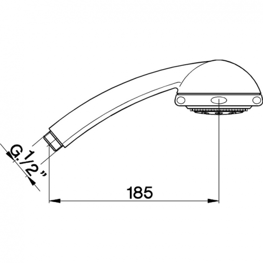 Ручной душ Cisal Shower DS01412021 ФОТО