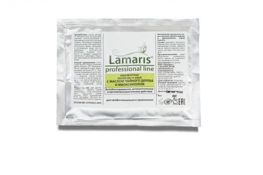 Альгинатная маска анти-акне с маслом чайного дерева и миоксинолом - 30,180,400 г