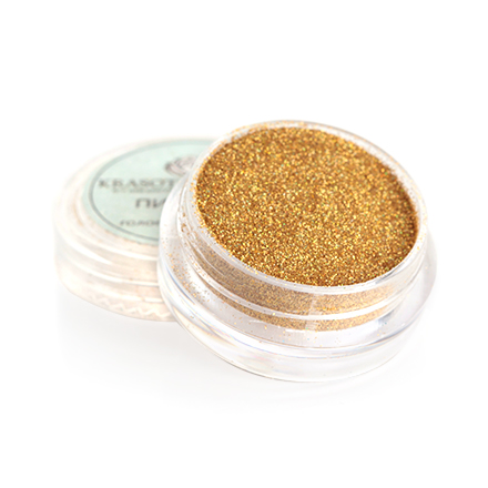 KrasotkaPro, Втирка, золото голографическое