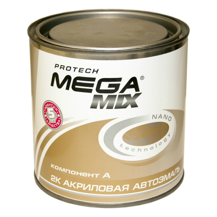 MegaMix Автоэмаль АК-1311 акриловая, Темно-синий 456, 800гр.