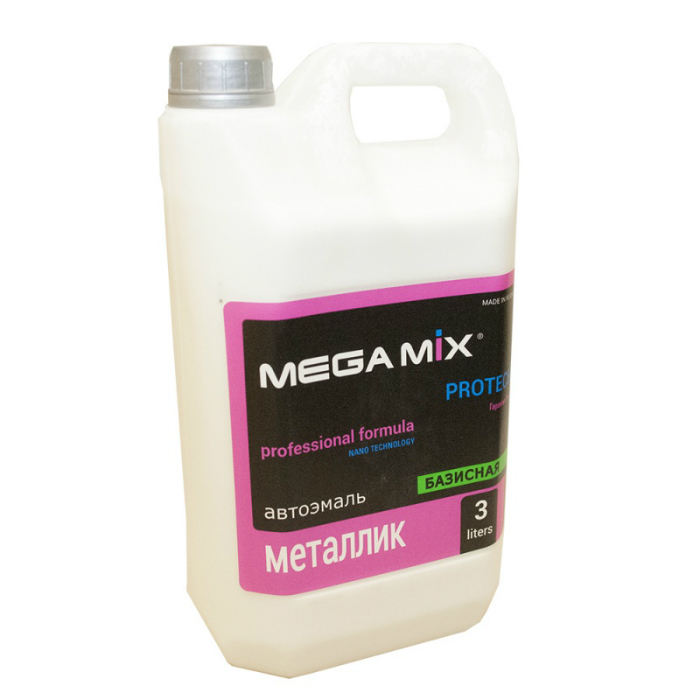 MegaMix Эмаль металлик, Айсберг 204 (BSF), 3,1кг.