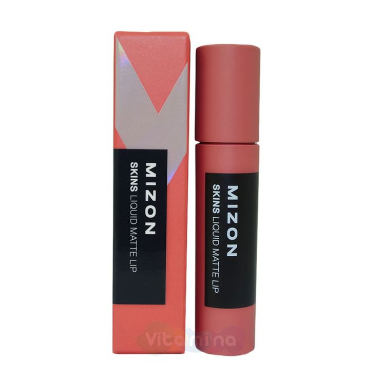 Mizon Жидкая матовая помада Skins Liquid Matte Lip, 6 г