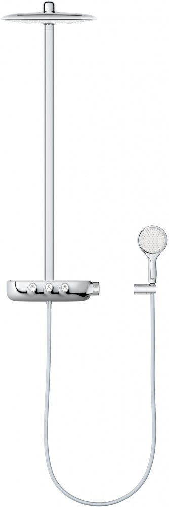 Душевая система Grohe Rainshower Smart Control 26250000 с термостатом схема 1