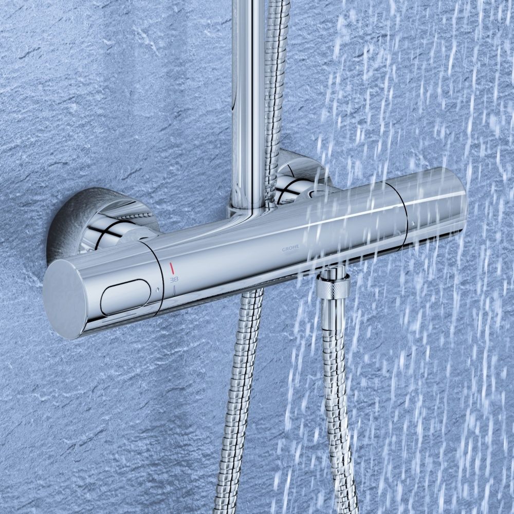 Душевая система Grohe Rainshower 27966000 с верхним душем Rainshower Cosmo 310 схема 5