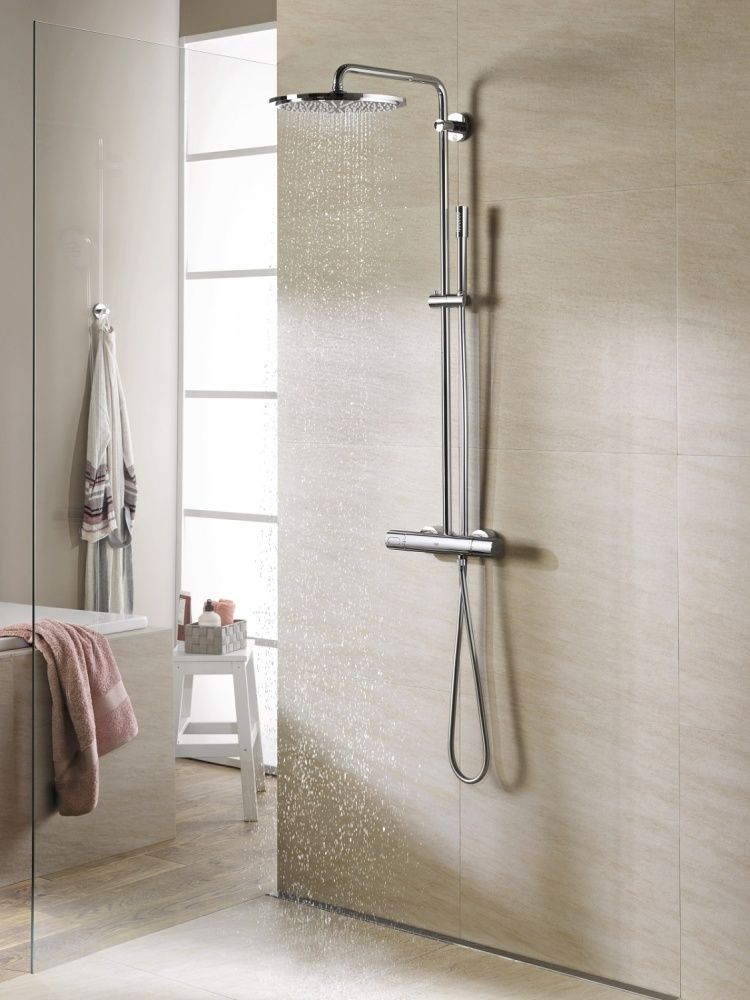 Душевая система Grohe Rainshower 27966000 с верхним душем Rainshower Cosmo 310 схема 7