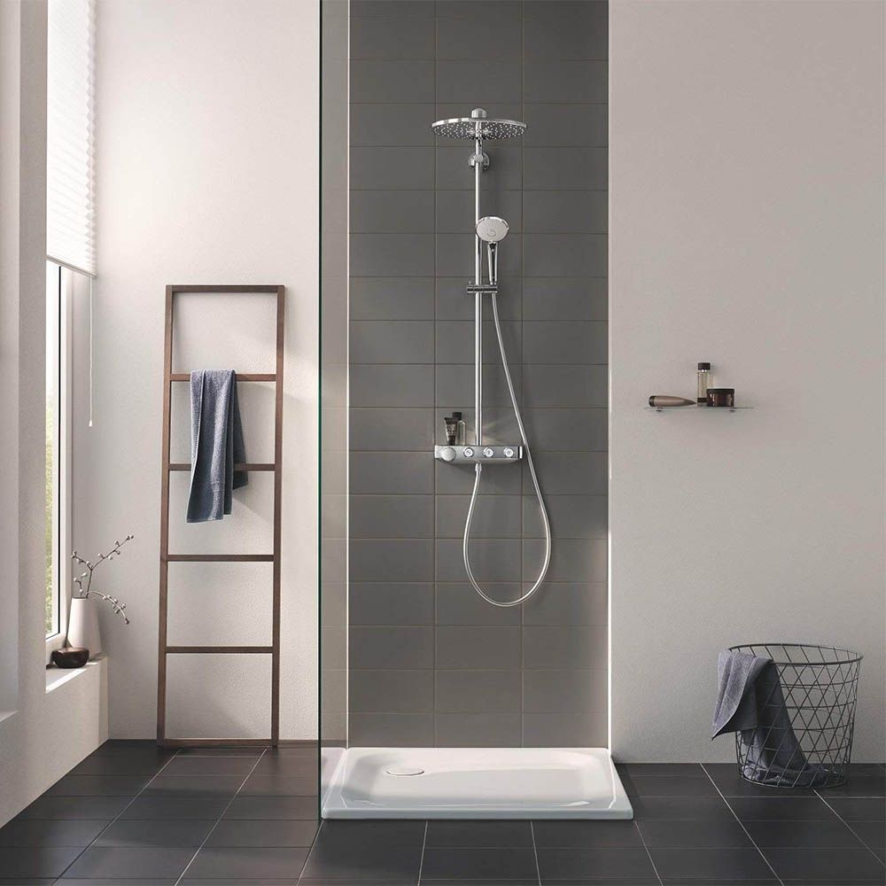 Душевая система с термостатом Grohe Euphoria SmartControl 310 DUO 26507000 схема 1