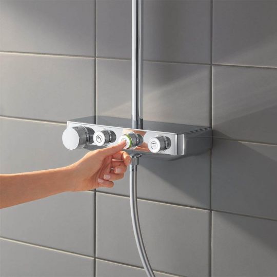 Душевая система с термостатом Grohe Euphoria SmartControl 310 DUO 26507000 ФОТО