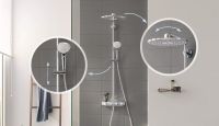 Душевая система с термостатом Grohe Euphoria SmartControl 310 DUO 26507LS0 схема 4