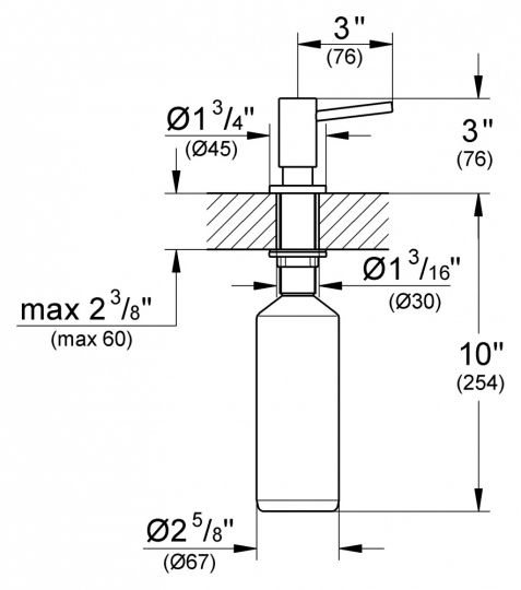 Дозатор для жидкого мыла Grohe Essentials 40535000 ФОТО