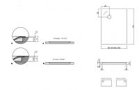 Душевой поддон Antonio Lupi 00_XL 00_XL110 схема 1