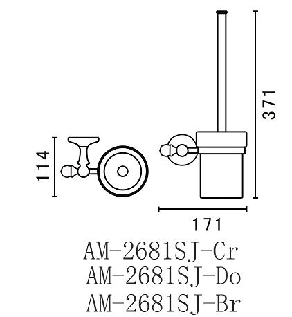 Ершик Art&Max Antic Crystal AM-2681SJ-Do ФОТО