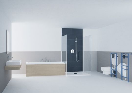 Кнопка для инсталляции Grohe Skate Cosmopolitan 38732 SD0 нержавеющая сталь схема 19