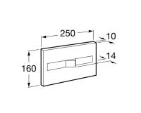 Кнопка смыва Roca PL2 890096002 схема 2