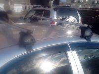 Багажник на крышу Ravon R3, ЕД, аэродинамические дуги