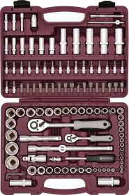 UTS0108 Набор инструмента универсальный 1/4", 1/2"DR Thorvik, 108 предметов