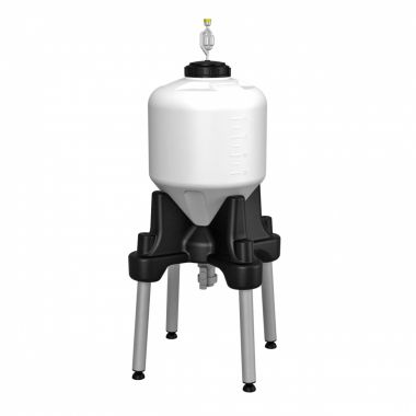 Емкость ЦКТ 60 литров для пивоварения с подставкой (премиум)