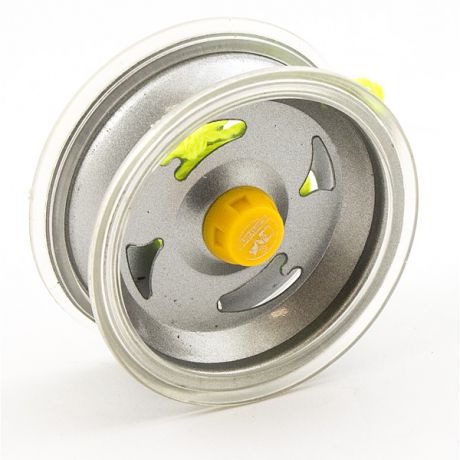 Волчок на шнуре YO-YO металл белый