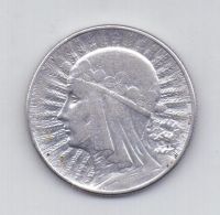 5 злотых 1933 года АUNC Польша