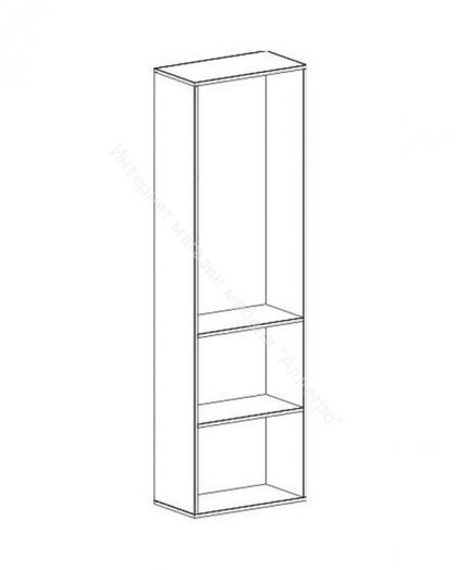 Шкаф "Кёльн" 1960 Белый Аляска/ Белый глянец, Дуб Сонома