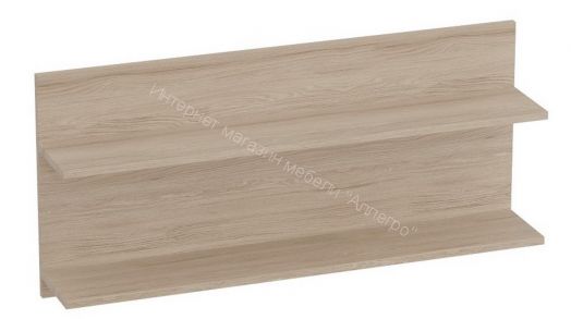 Полка «Кёльн» 980 Белый Аляска/ Белый глянец, Дуб Сонома