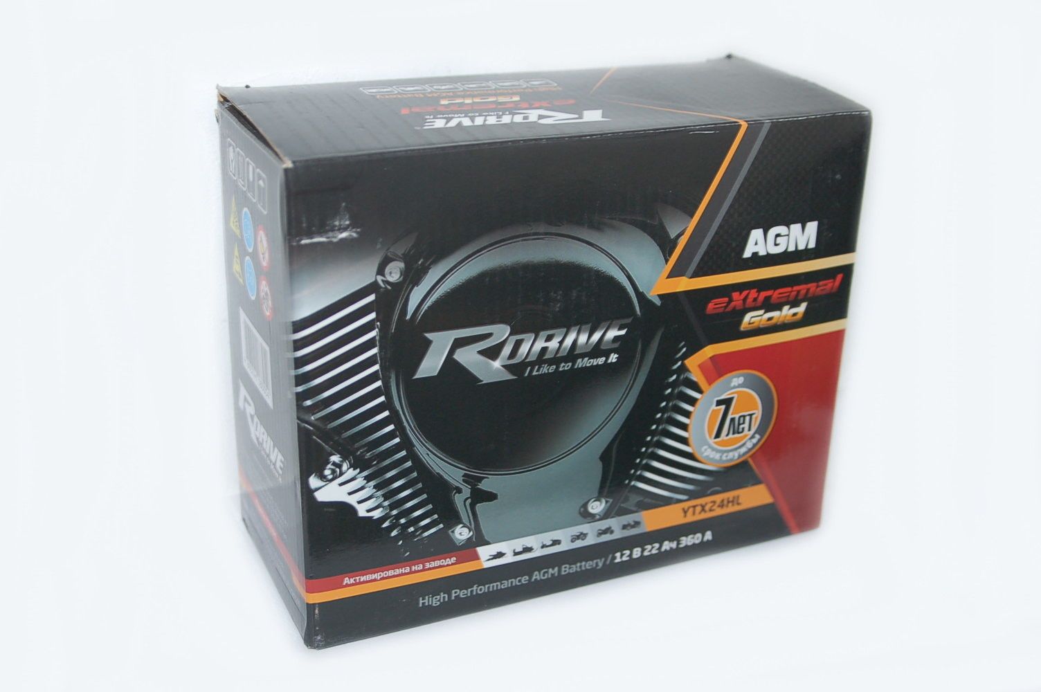 rDrive eXtremal AGM YTX24HL-BS в Новосибирске