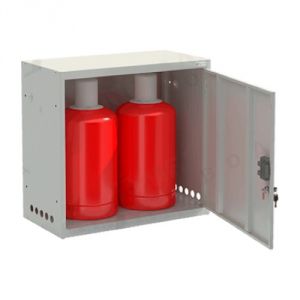 Шкаф для газовых баллонов «ШГР 27-2-4» (2х27л)