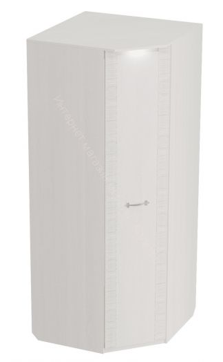 Шкаф угловой «Элана» 900х900х2185 со светильником