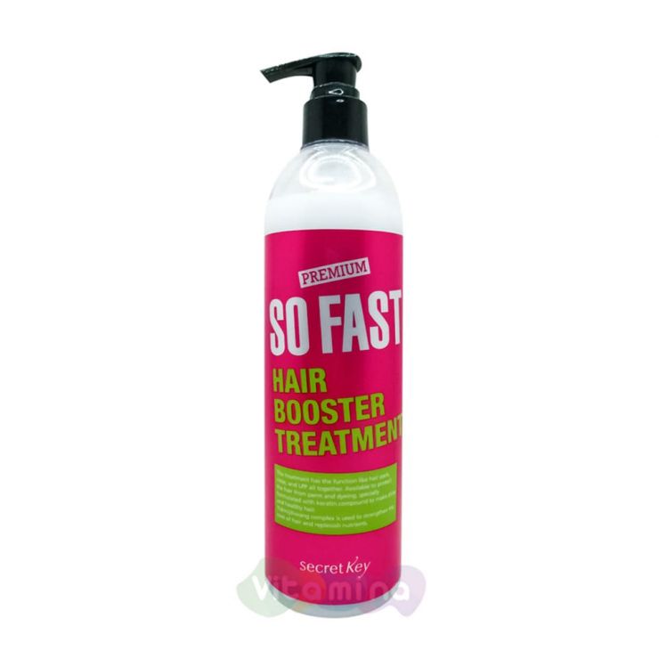 Secret Key Бальзам для быстрого роста волос SO FAST HAIR BOOSTER TREATMENT EX, 360мл.