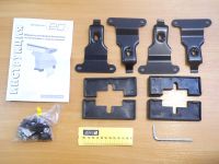 Багажник на крышу Renault Logan, ЕД, стальные прямоугольные дуги