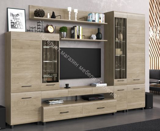 Гостиная КАМЕЛИЯ 2 Гикори Джексон светлый