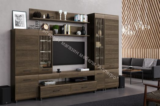 Гостиная КАМЕЛИЯ 2 Гикори Джексон темный