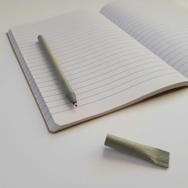 Картонные ручки My Pen серые
