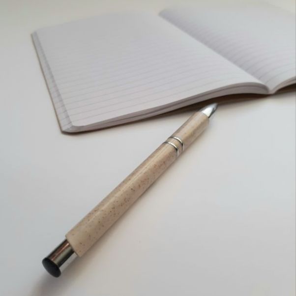 Эко ручка Straw натуральная