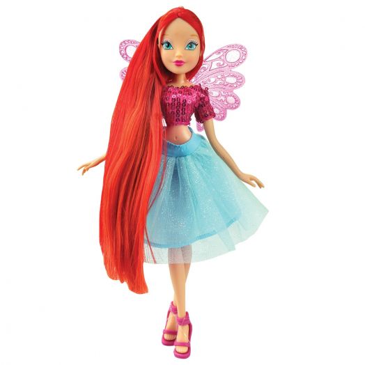 Кукла Winix Kids Рыжая фея с крыльями