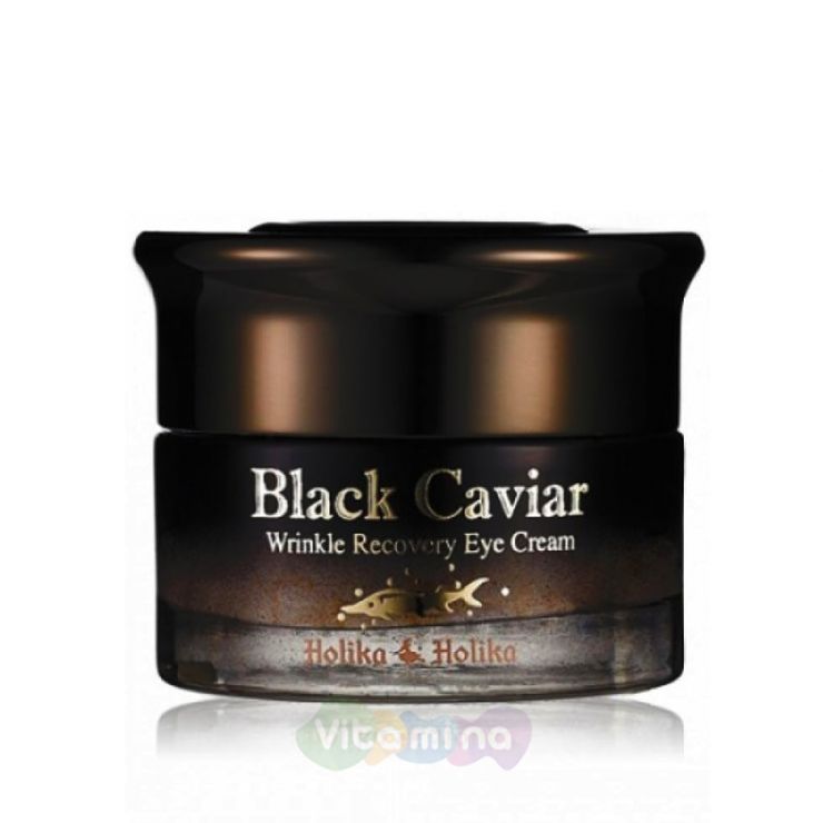 Holika Holika Ночной восстанавливающий крем с чёрной икрой для зрелой кожи Black Caviar Anti-Wrinkle Cream