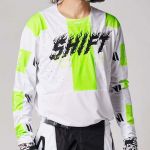 Shift Black Label Flame White джерси для мотокросса