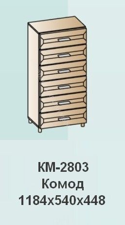Комод КМ-2803 Мелисса