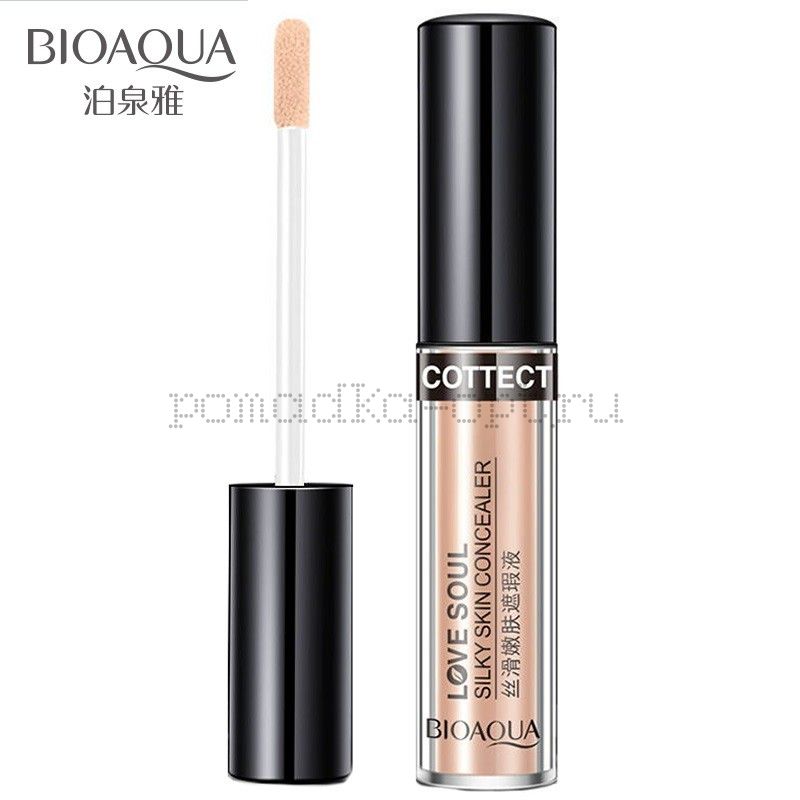 Консилер для особи BioAqua Silky Skin Concealer, тон Ivory, тон 7