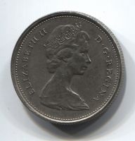 25 центов 1974 Канада XF