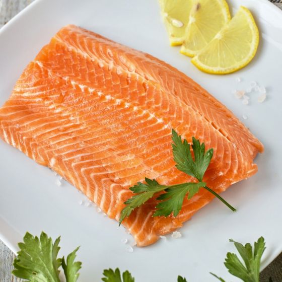 Рыба охлажденная, красное мясо, филе